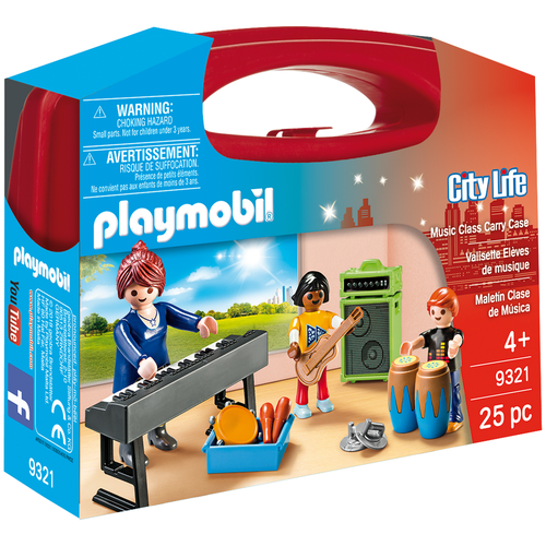 Набор с элементами конструктора Playmobil City Life 9321 Музыкальный класс