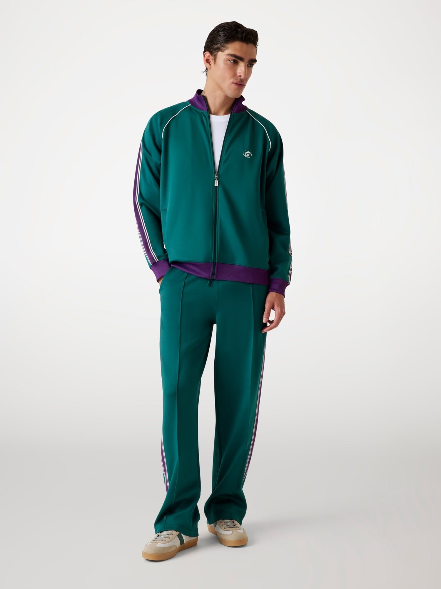 Брюки GUESS, размер L, cиний — фото 1