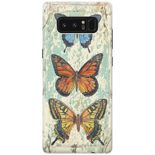 RE: PA Накладка Transparent для Samsung Galaxy Note 8 с принтом Три бабочки re pa накладка transparent для samsung galaxy note 8 с принтом две бабочки