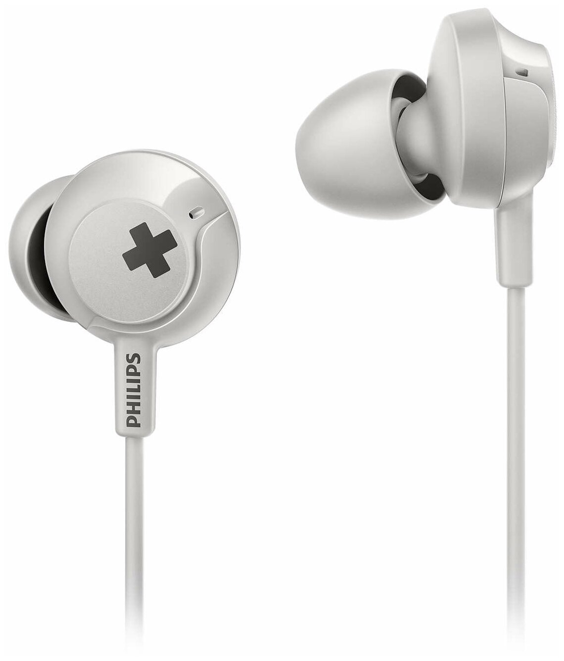 Наушники Philips BASS+ SHE4305, белый