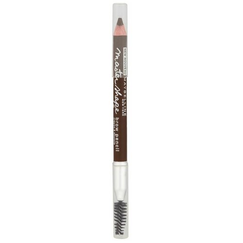 Maybelline New York Карандаш для бровей Brow Precise Shaping Pencil, оттенок светло-коричневый воск для бровей l arte del bello воск карандаш для фиксации бровей brow wax pencil