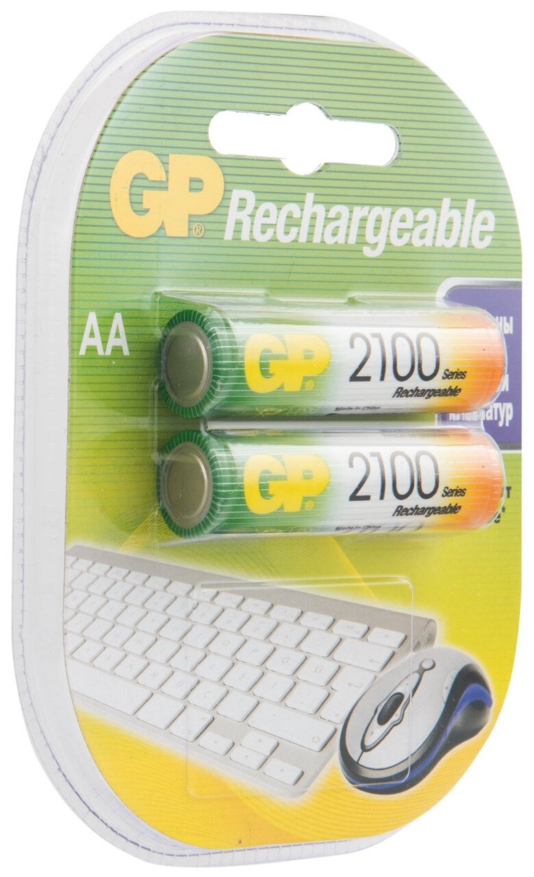 Батарейка GP Rechargeable 2100 Series AA