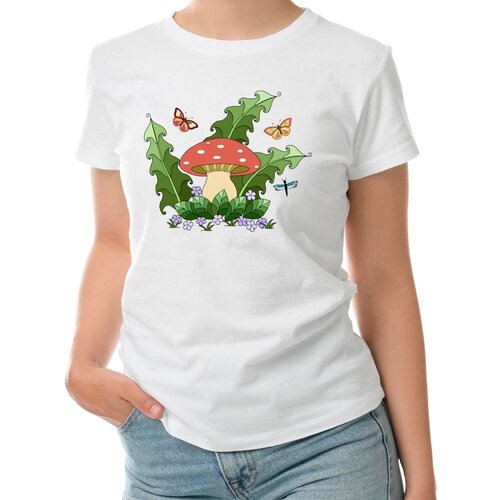 фото Футболка roly, размер s, белый