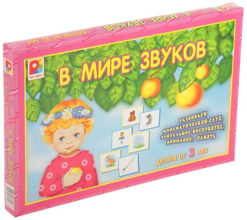 Настольная игра Радуга В мире звуков С-699, 84 шт.