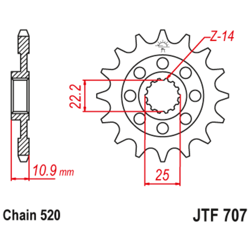 Звезда ведущая , JT 707.15