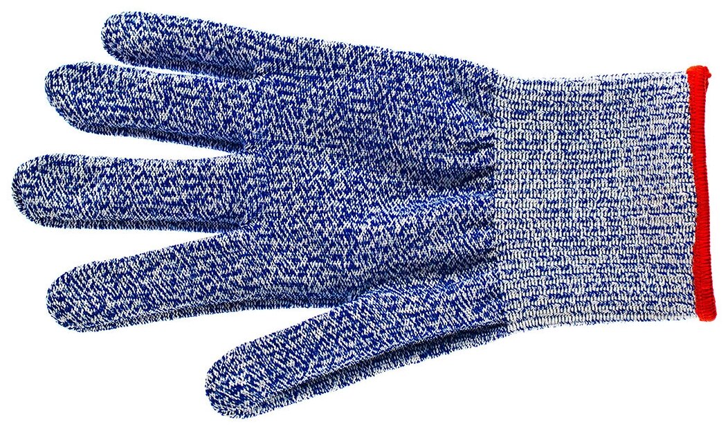 Перчатка для защиты рук "VIRTUS", при работе с терками и ножами. Размер 6-7, 22 см. FQ-70490