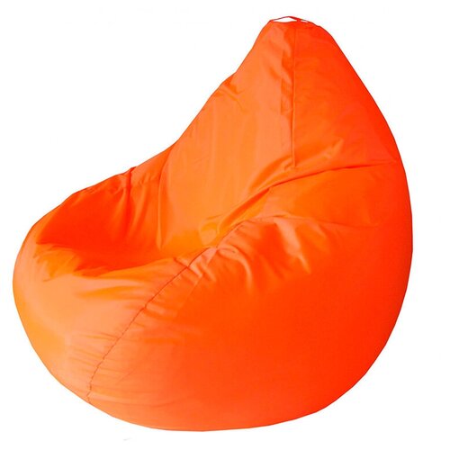 фото Обстановкин кресло-мешок однотонный l оранжевый/окс. оксфорд