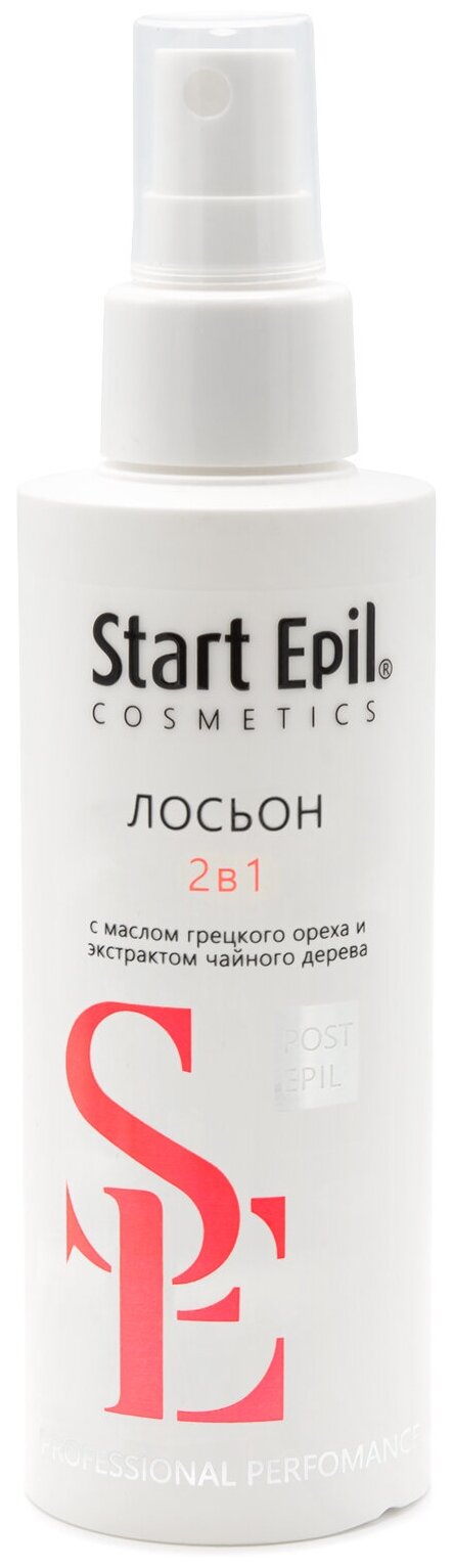 Start Epil Лосьон 2 в 1 после шугаринга против вросших волос и для замедления роста, 160 мл