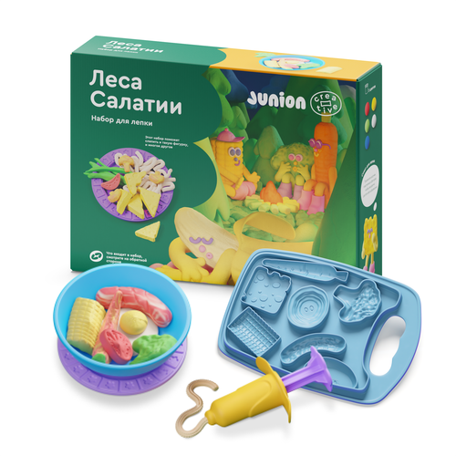 Набор для лепки салата и пасты Junion Creative 