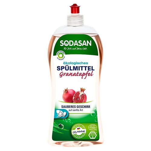 Жидкое средство-концентрат для мытья посуды, Sodasan, 1 литр
