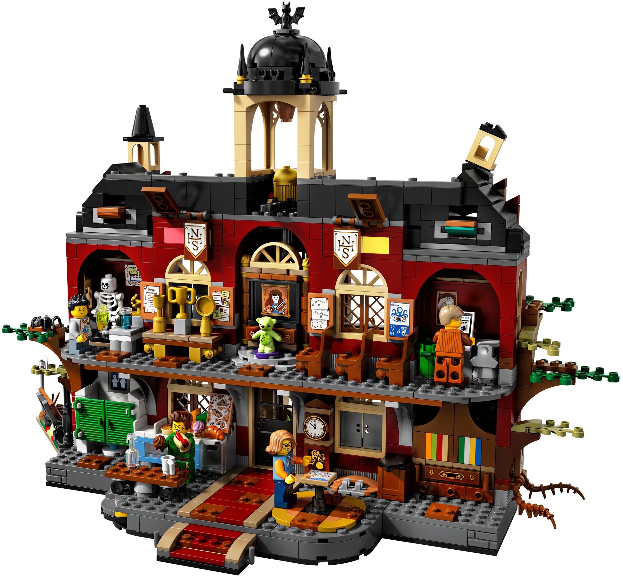 Конструктор Lego Hidden Side Школа с привидениями Ньюбери, 1474 детали (70425) - фото №3
