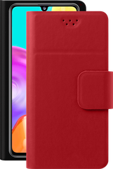 Чехол универсальный для смартфонов Wallet Fold Basic M, красный, Deppa 87813