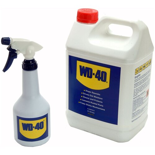 фото Автомобильная смазка wd-40 средство универсальное 5 л