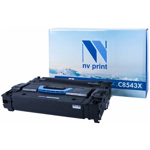 Картридж NV Print C8543X для HP, 30000 стр, черный картридж c8543x 43x black для принтера hp laserjet 9050mfp hp laserjet m9040mfp hp laserjet m9050mfp