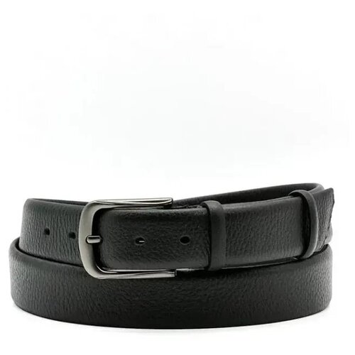 фото Мужской брючный кожаный ремень doublecity rc35-25-26 черный (103929)