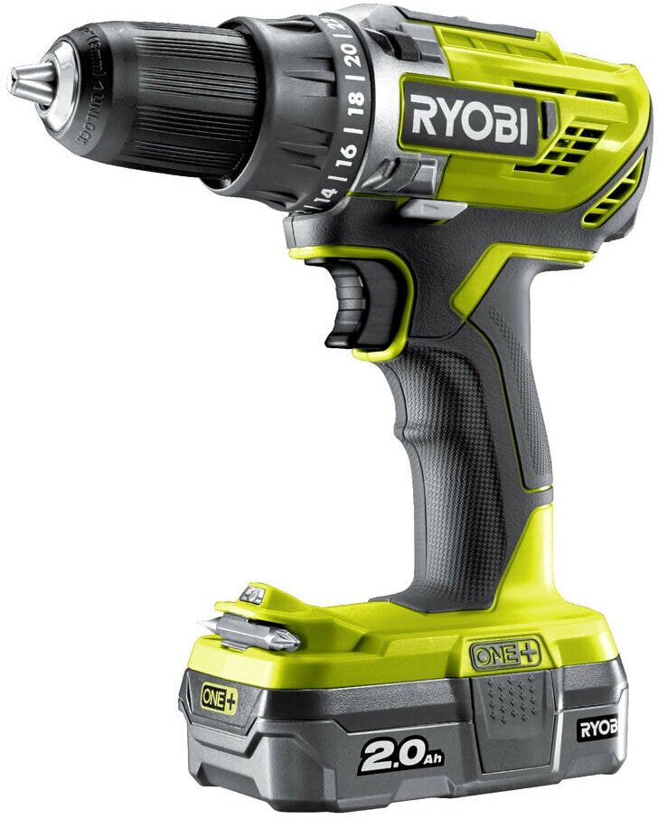 Дрель-шуруповерт аккумуляторная Ryobi R18DD3-120S ONE+