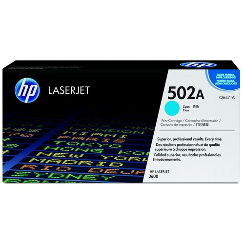 Картридж HP Q6471A, 4000 стр, голубой лазерный картридж 7q q6471a для hp color lj 3600 3600n 3600dn голубой 4000 стр