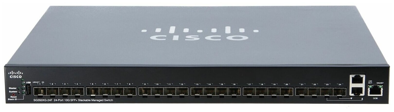 Коммутатор Cisco SG350XG-24F-K9-EU
