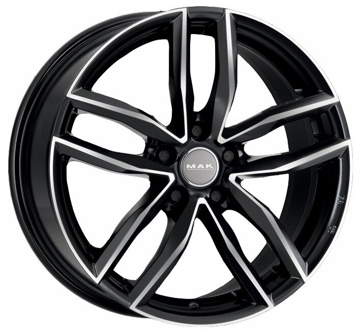 MAK F8080RHBM28WSX R18 5x112 8J ET28 D66,45 MAK Sarthe Black Mirror