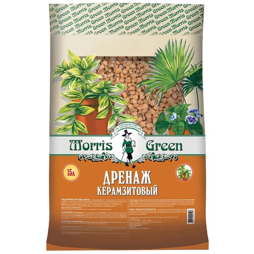 Дренаж керамзитовый Morris Green, 15 л, 6 кг