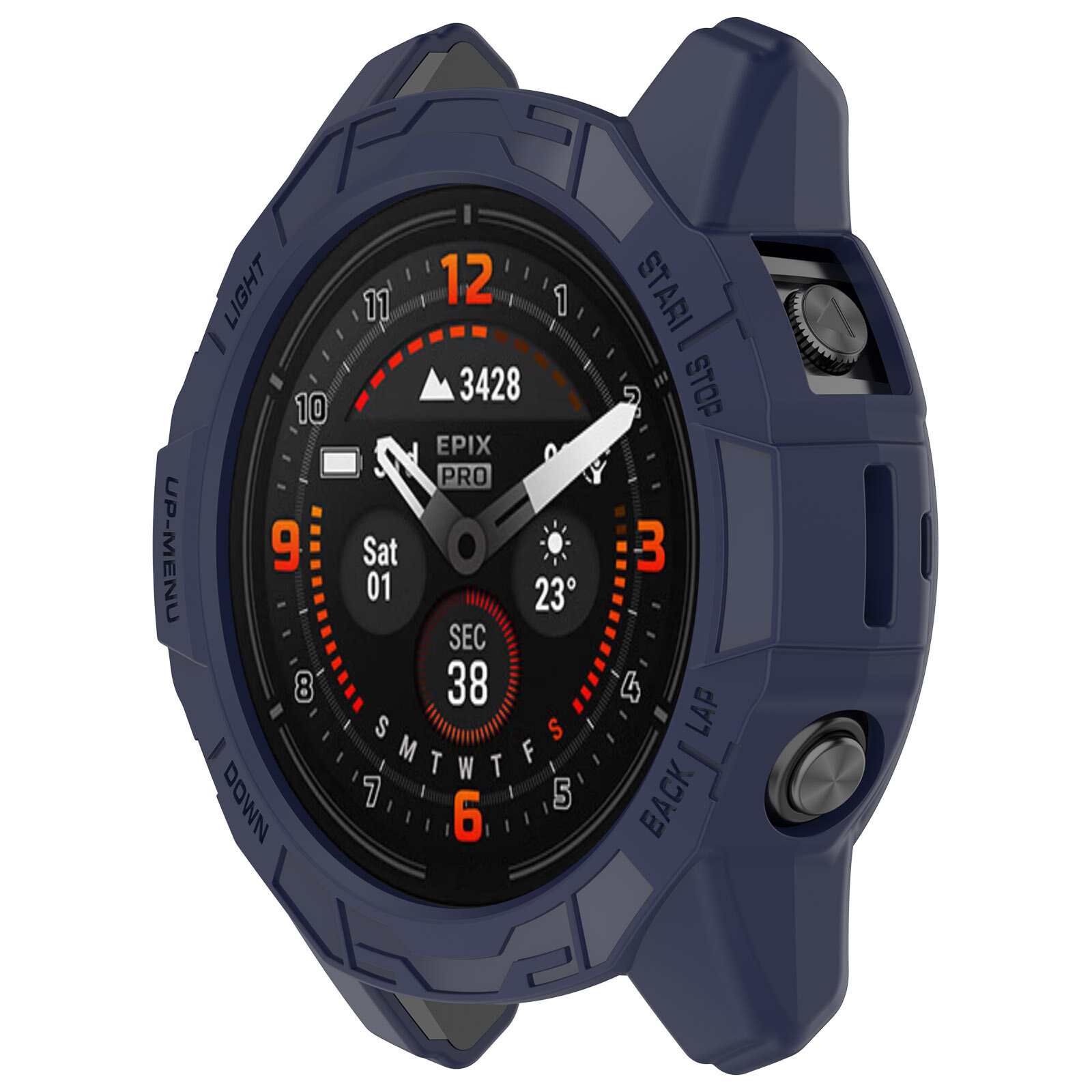 Защитный чехол для Garmin Fenix 7 (Pro), Epix Pro, 42 мм, синий