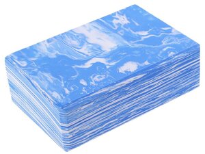 Фото Опорный блок для йоги, голубой, 23х15х7,5 см, Atlanterra AT-YB-07