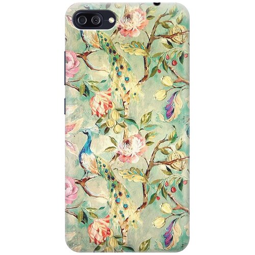 фото Cиликоновый чехол на asus zenfone 4 max (zc554kl) / асус зенфон 4 макс (зц554кл) с принтом "винтажный цветочный паттерн" gosso