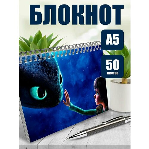 Тетрадь в клетку мультфильм Как приручить дракона