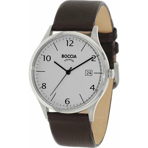 Наручные часы BOCCIA, серый наручные часы boccia 3281 10 серый зеленый