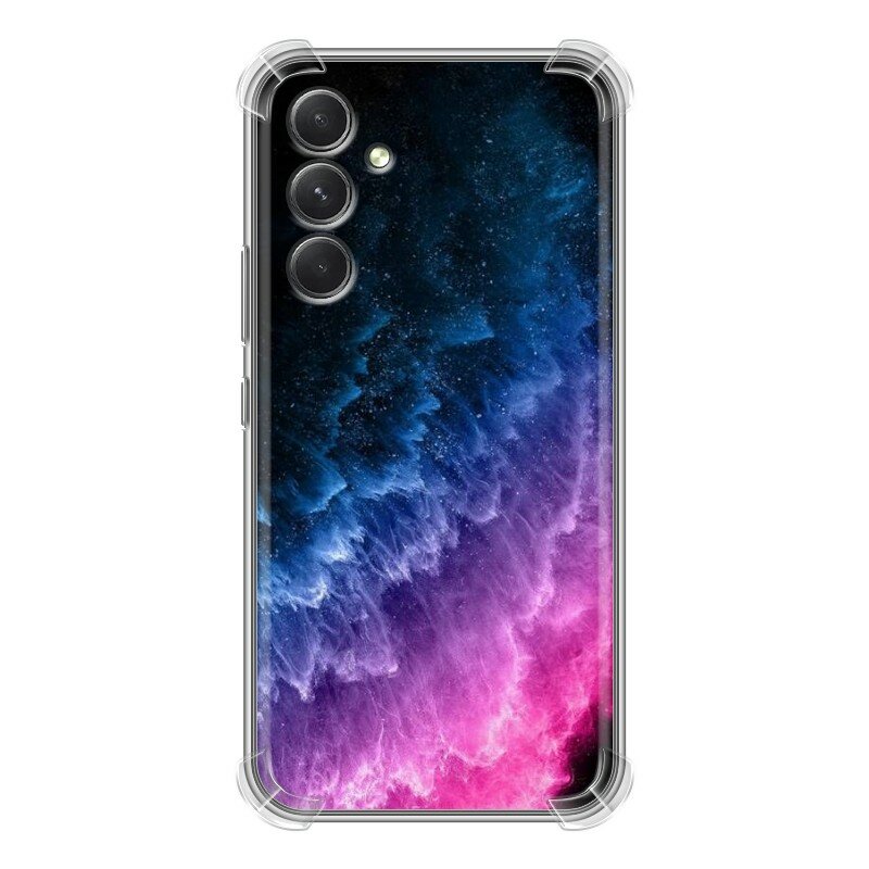 Дизайнерский силиконовый с усиленными углами чехол для Гэлакси А54 5Ж / Samsung Galaxy A54 5G Космос