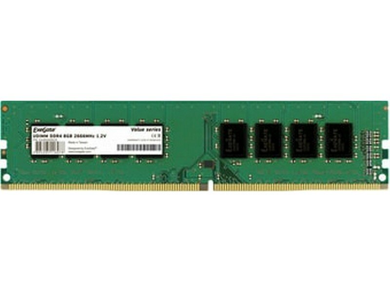 Оперативная память EXEGATE DDR4 8Gb 2666MHz pc-21300 Value (EX283082RUS) - фотография № 5