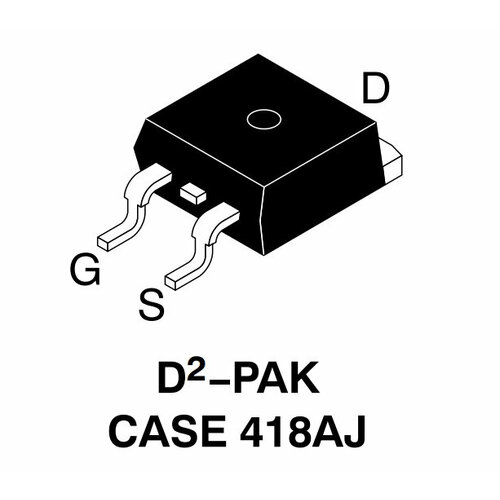 Микросхема FCB260N65S3 N-Channel MOSFET 650V 12A D2PAK 41000₽