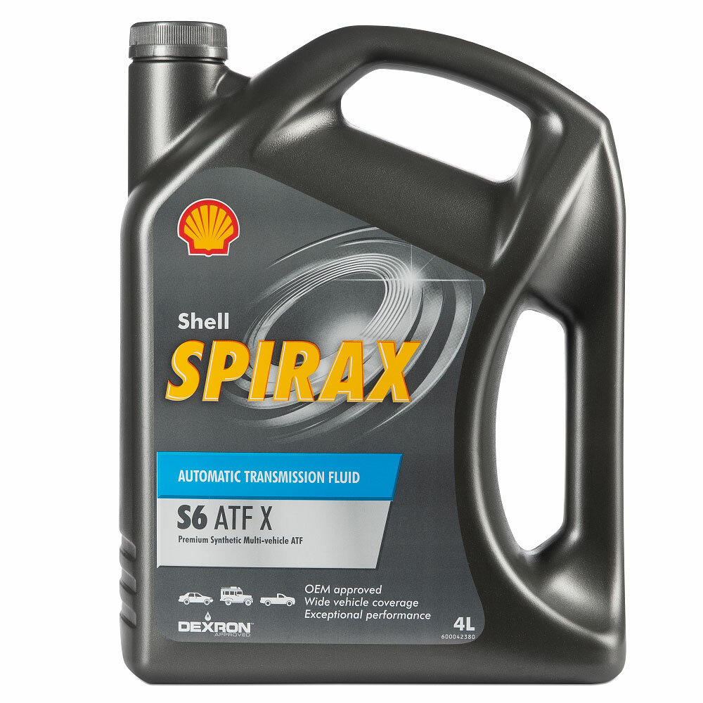 Масло трансмиссионное синтетическое Shell Spirax S6 ATF X (4л) SHL-ATF-S6-4L