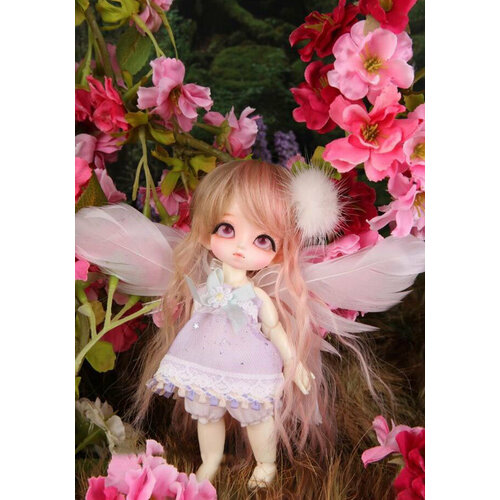 Комплект Luts TDF Fairy Candy Set Long ver. (Удлиненный конфетная фея: цвет фиолетовый для кукол БЖД Латс)
