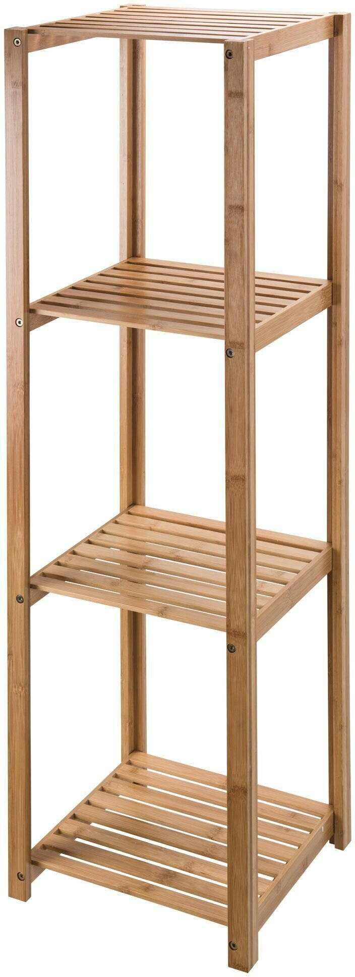 фото Стеллаж универсальный бамбук 112,2х28,2х31,1 см коричневый