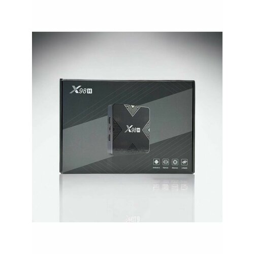 Смарт ТВ приставка X98 H 2*16 smart tv box ultra 4k смарт тв приставка с ультра четким разрешением 4к от shark shop