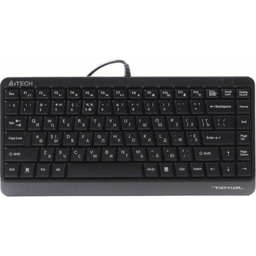 Клавиатура A4Tech Fstyler FKS11 белый/серый USB FKS11 WHITE (960595) клавиатура a4tech fstyler fks11 черный серый
