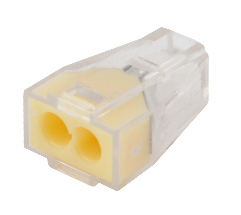 фото ЭРА NO-222-29 Клемма СМК, серия 102, 2 отверстия, 1.0-2.5мм2 (упак. 4 шт.) (4/4000/72000)