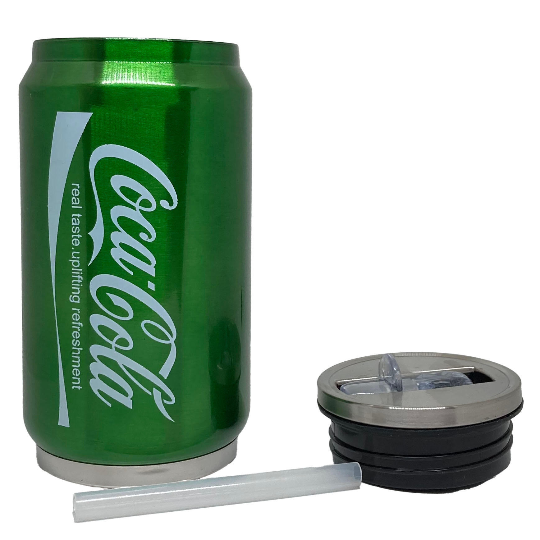 ТермоКружка Coca-Cola 300мл. Зеленая Термос - фотография № 5