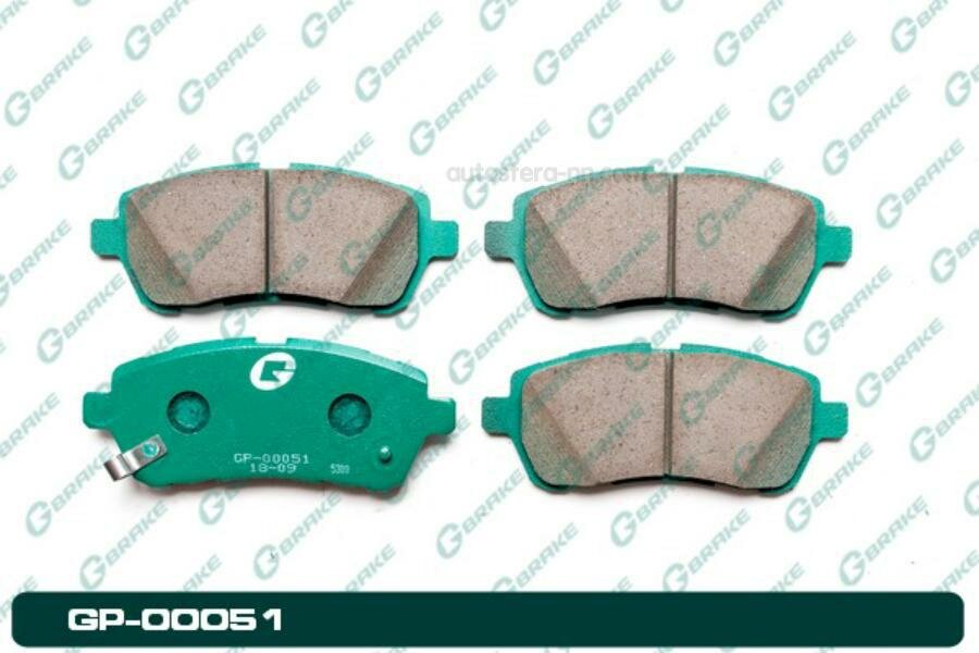 Колодки G-Brake Gp-00051 GBRAKE арт. GP-00051