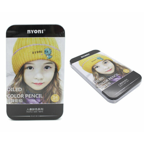 Карандаши 24 цв. Nyoni NA-8 