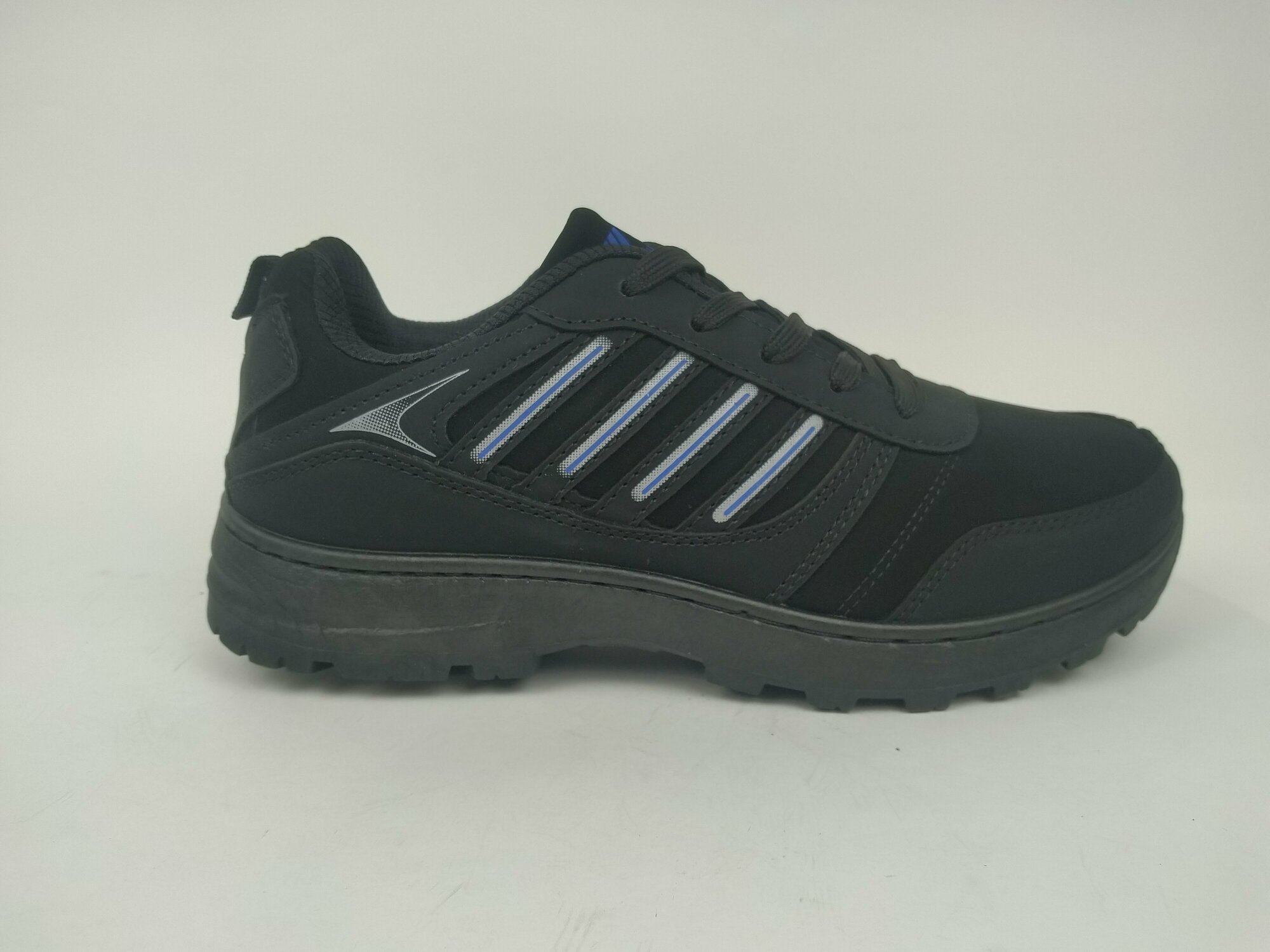 фото Кроссовки мужские SEEKF повседневные, демисезонные, для активного отдыха, черный