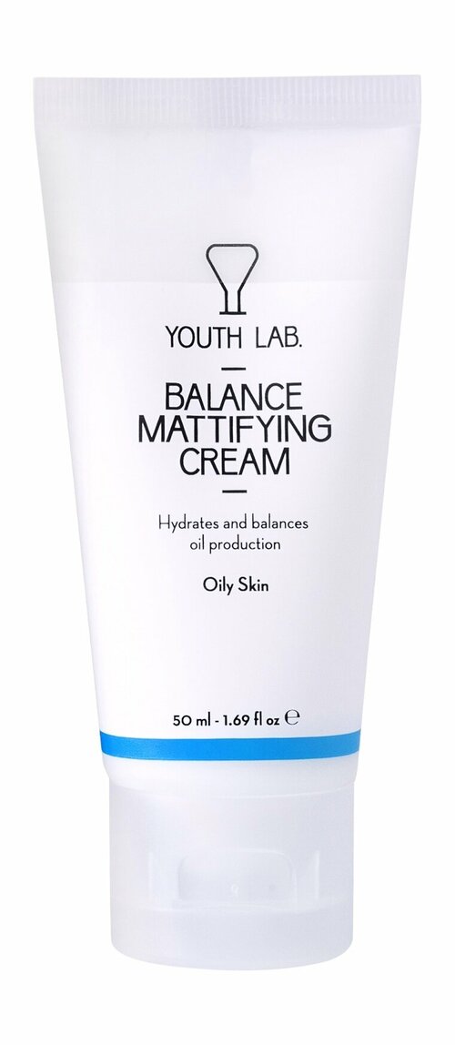 YOUTH LAB Balance Mattifying Cream Крем для жирной кожи лица матирующий, увлажняющий, 50 мл