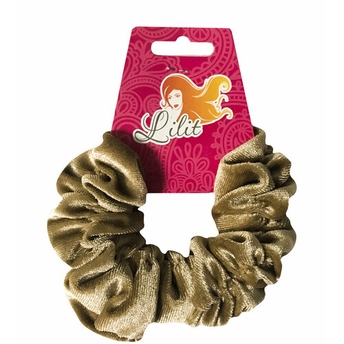 Резинка для волос Бархатная, объемная, 10х10см