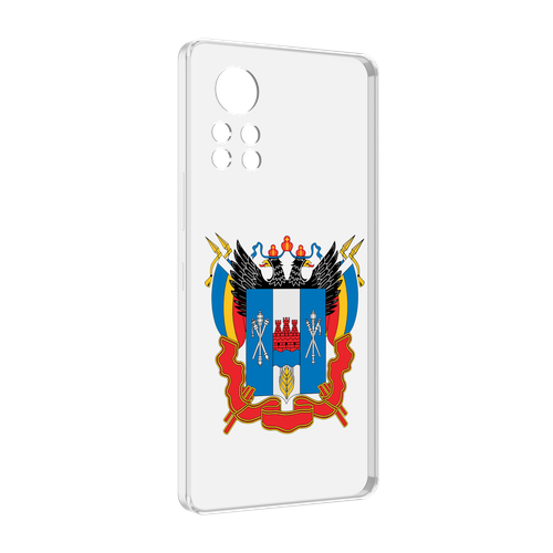 Чехол MyPads герб-ростовская-область для Infinix Note 12 i X667 задняя-панель-накладка-бампер