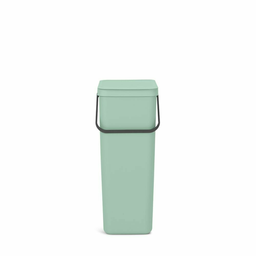 Ведро для мусора 40 л Brabantia Sort & Go мятно-голубой - фото №2