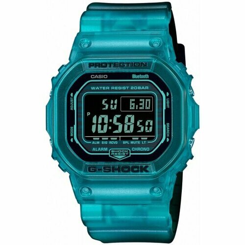 Наручные часы CASIO G-Shock DW-B5600G-7, белый наручные часы casio dw 6900y 9er