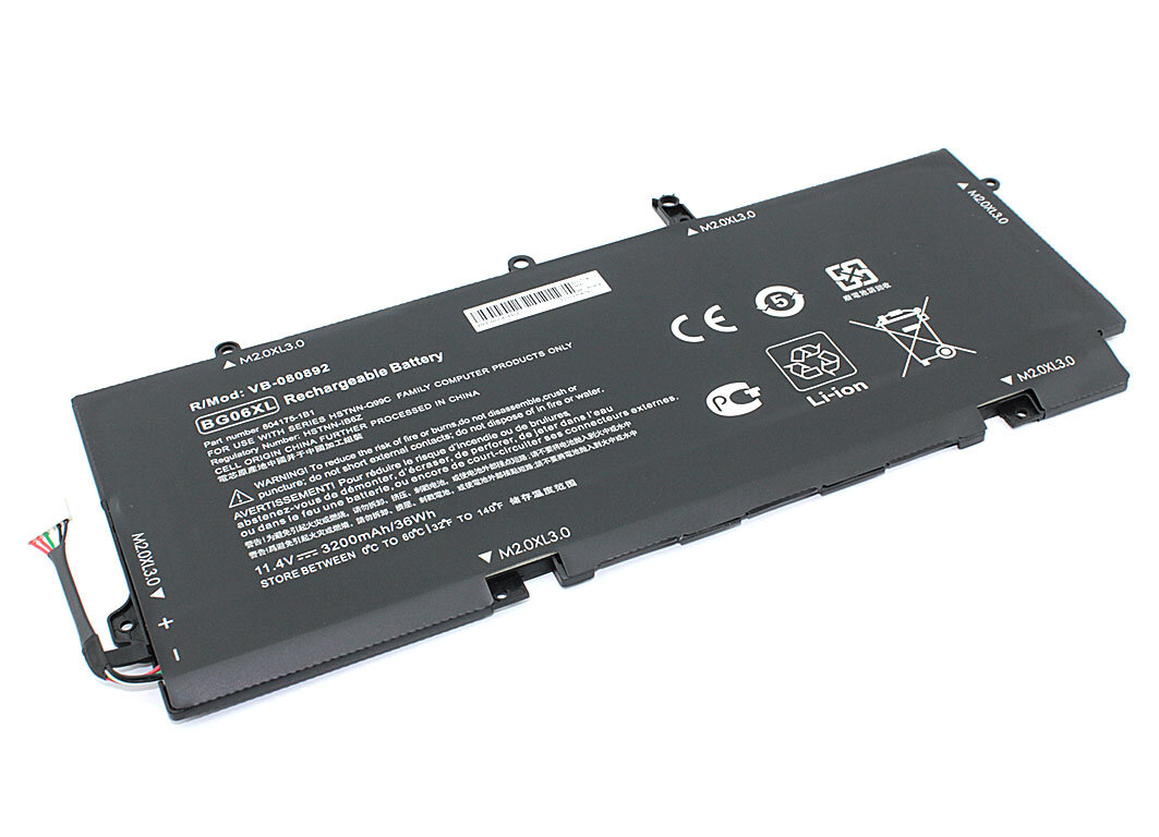 Аккумулятор для ноутбука HP Elitebook 1040 G3 (BG06XL) 11.4V 3200mAh