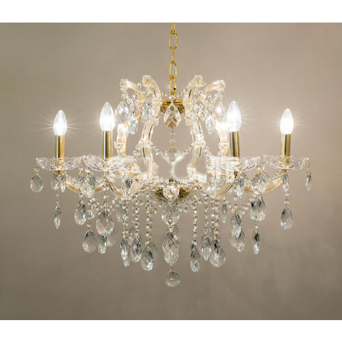 Люстра подвесная 8801/6 золото