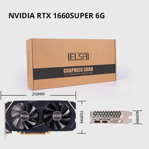 Видеокарта ELSA GeForce GTX 1660 SUPER 6ГБ 1997000₽